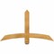 Ekena Millwork Bellingham Rough Sawn Timber Gable Bracket, Western Red Cedar, 48"W x 28"H x 2"D x 4"F, 14/12 Pitch GBW048X28X0204BEL00RWR - alternate 1
